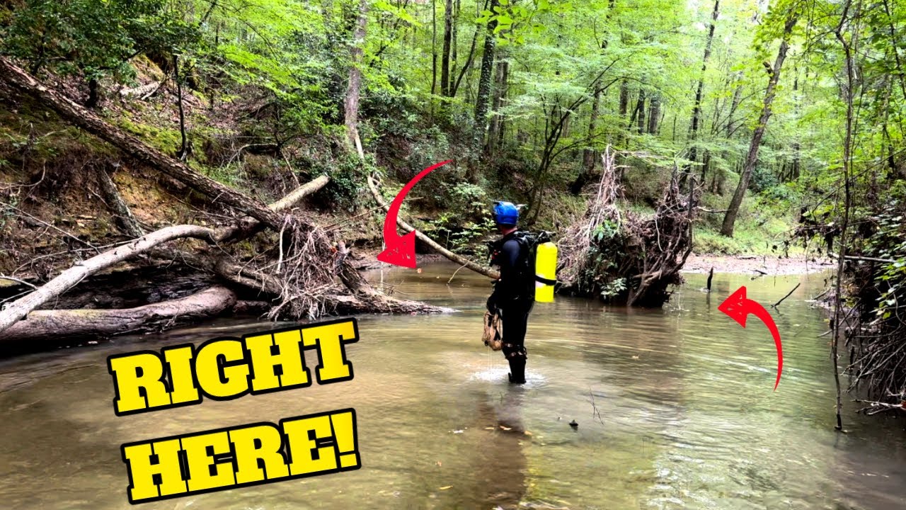 Это русло реки хранит тайные сокровища прошлого! Ищем сокровища реки!