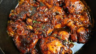 The Most Delicious Honey Garlic Chicken Thighs Recipe | Everyone Should Try This Honey Chicken