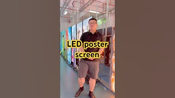 We are an LED poster screen factory , can be folded, can be moved freely, and is easy to transport.