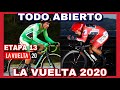 RESUMEN ETAPA 13 LA VUELTA a España 2020 🇪🇸 ROGLIC NO SENTENCIA La Vuelta 2020