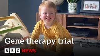 Pioneering gene therapy restores deaf toddler's hearing | BBC News screenshot 3