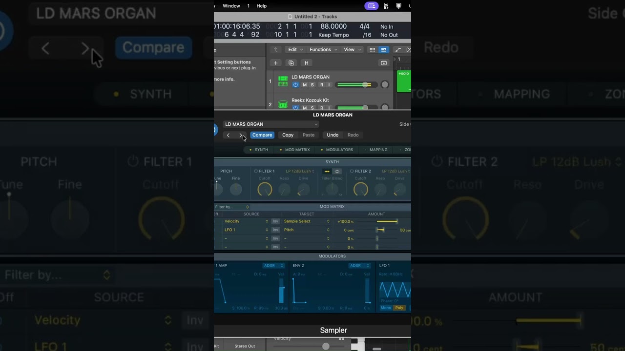 Kompa🇭🇹 sounds for Logic Pro #kompa #music #producerlife  #logicpro