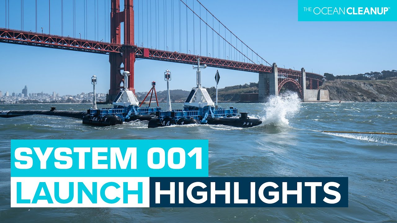 Highlights of System 001 Launch | LIVE | The Ocean Cleanup - YouTube