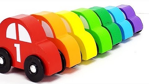 Teach Toddlers Colors and Counting with Sorting Toy Cars!