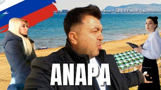 I Travel to the Black Sea Coast of Russia. My First Day in Anapa Russia
