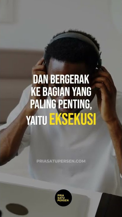 Ambil KEPUTUSAN sebagai PRIA SEJATI, bro! #shorts