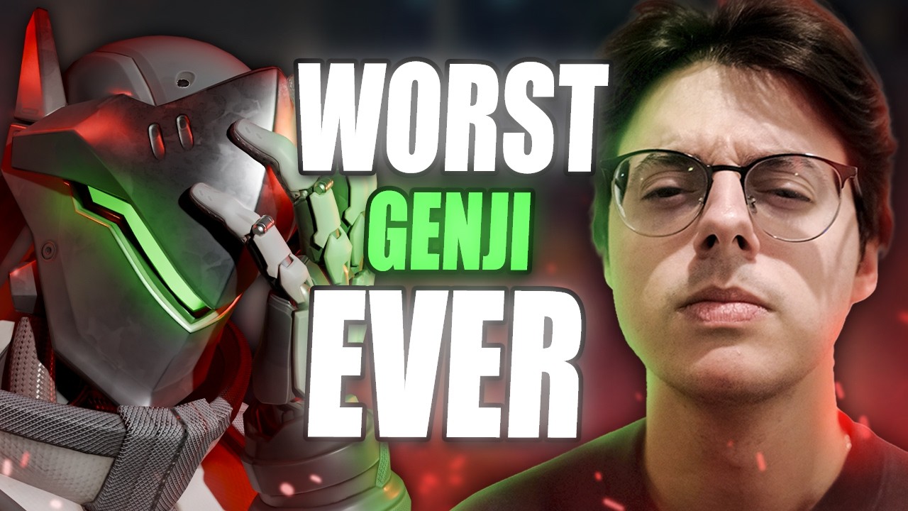 This Genji is Trolling Overwatch Streamers.. 