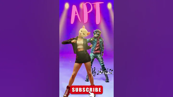 WE FINALLY DID THE OTHER APT. DANCE ROSÉ & Bruno Mars!  #dance #trend #funny #couple #funny #shorts