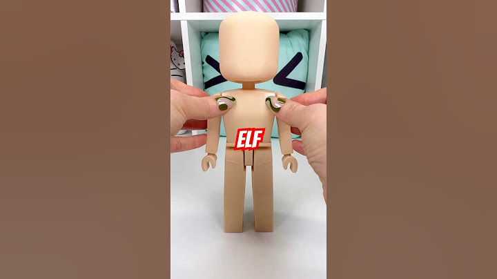 Elf on the Shelf Avastars Doll Dressing! #asmr #roblox #doll