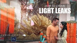 How to Create Realistic Light Leaks in Adobe Photoshop / Wedding Photos Editing screenshot 5