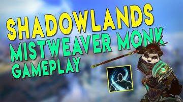 Shadowlands MISTWEAVER MONK Kyrian Covenant Gameplay - Sanguine Depths Dungeon | WoW BETA