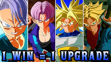 If I Win, I Upgrade My Trunks in Dragon Ball Sparking! Zero Online Ranked