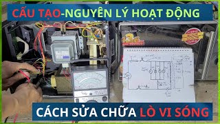 Cách Sửa Lò Vi Sóng - Cấu Tạo Nguyên Lý Hoạt Động