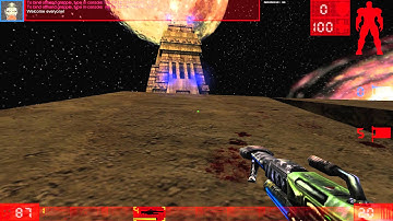 Unreal Tournament GOTY InstaGib on Facing Worlds 1440p maxed graphics