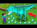 Minecraft NOOB vs PRO: WHY THIS DIAMOND DINOSAUR ATTACKING VILLAGE WITH NOOB Challenge 100% trolling