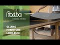 Gluing furniture linoleum  forbo flooring systems