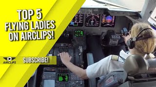 Top 5 flying Ladies of AirClips! [AIRCLIPS]