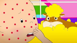 Allergic to Pets | Caillou Cartoon