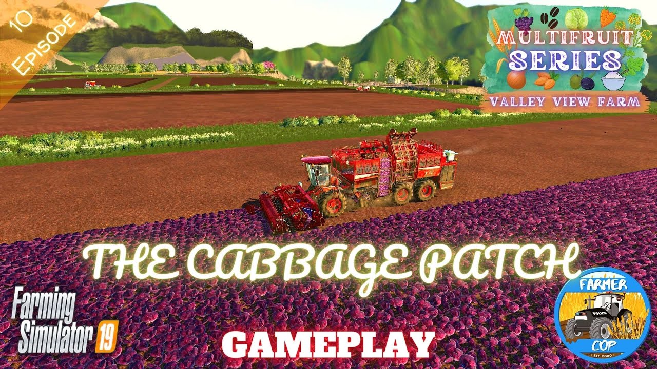 THE CABBAGE PATCH  - Valley View Gameplay Episode 10 - Farming Simulator 19