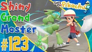 Shiny Grand Master Challenge #123 - SCYTHER | Pokemon Let's Go Pikachu Master Trainers Series