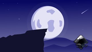 How to create a Landscape in Inkscape. Tutorial Video. Vector Drawing. Illustration.