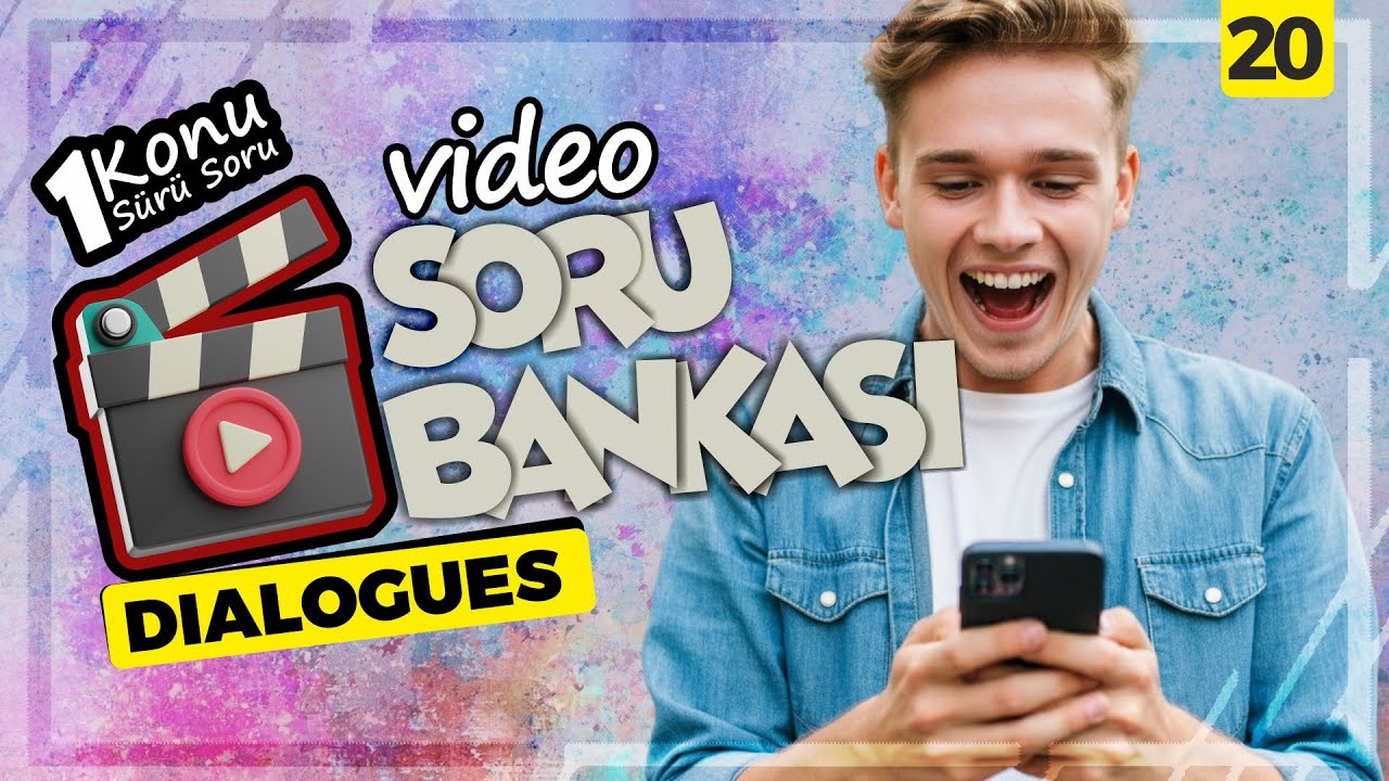 DIALOGUES YKS-DİL (YDT), YDS, YÖKDİL Video Soru Bankası