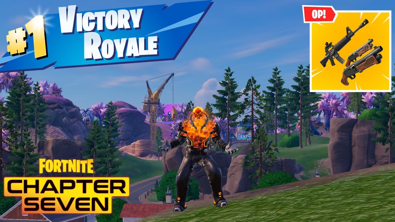 FORTNITE TRIO GAMEPLAY SKIN BURNING VOYAGER