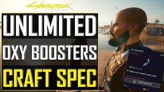 Cyberpunk 2077 - Crafting Spec: Oxy Booster Location - UNLIMITED Oxygen Deep Sea Secrets