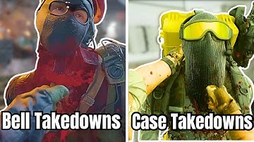 BELL VS CASE TAKEDOWNS COMPARISON | Call of Duty Black Ops Cold War Vs Black Ops 6
