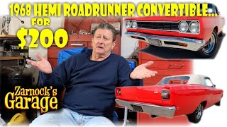 Passed Up a 1968 Hemi Roadrunner Convertible for $200 | Car Stories