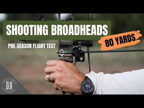 Testing Broadhead Flight for Bowhunting - Feeling DIALED!