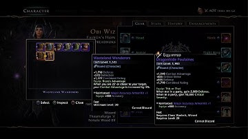 Neverwinter Wizard Thaumaturge Gzemnid Trial Build