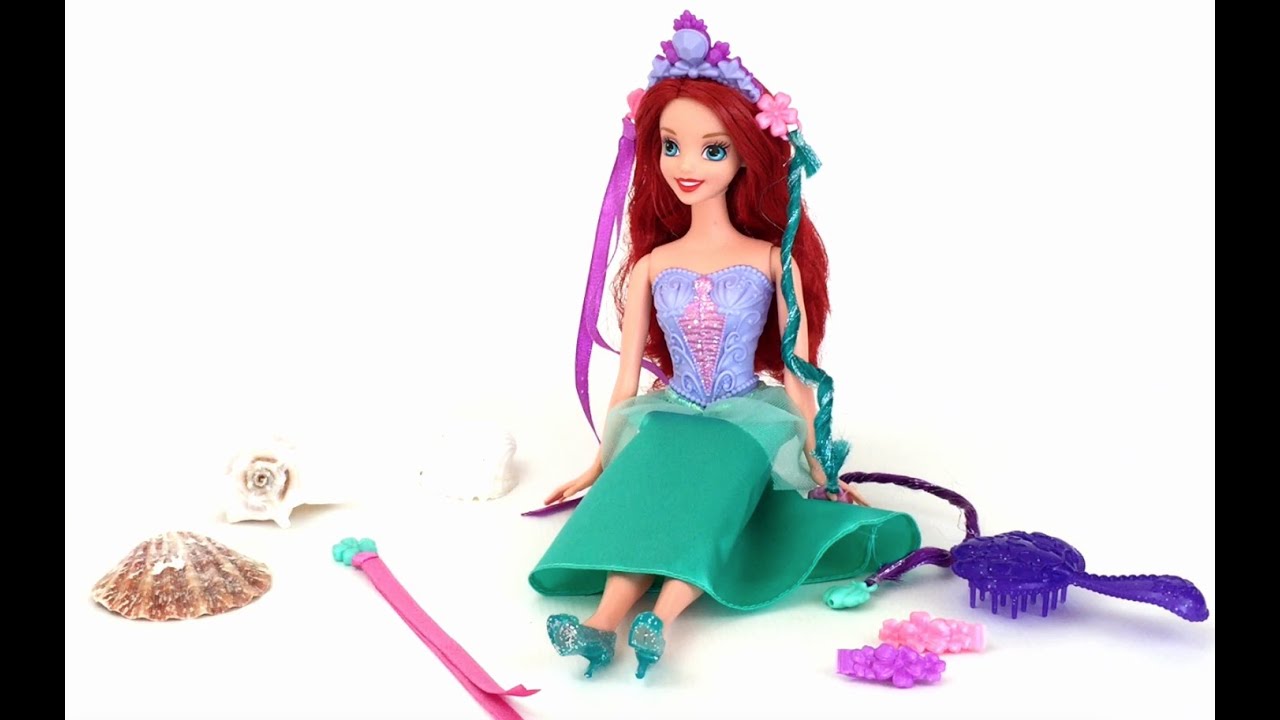 Кукла принцесса дисней Ариэль Mattel Модные прически + аксессуары Киев, Одесса, интернет-магазин в Украине