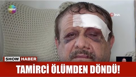 Tamirci ölümden döndü!