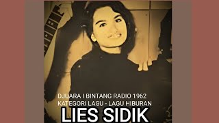 LIES SIDIK Djuara I Bintang Radio 1962 d/Rangkaian Lagu2 Hiburan