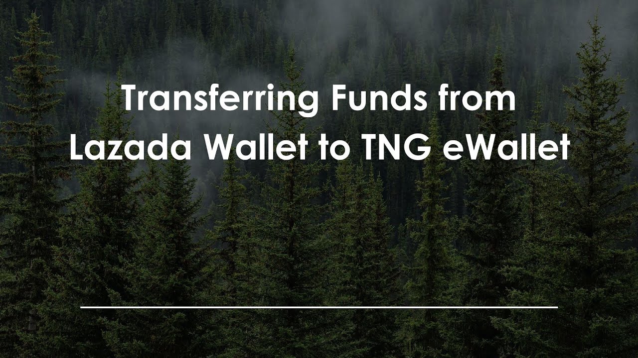 Transferring Funds from Lazada Wallet to TNG eWallet