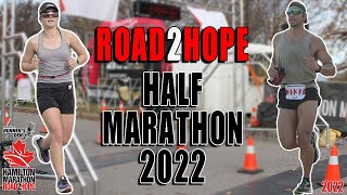 ROAD2HOPE HAMILTON || Running our first ever half marathon 21km 2022 screenshot 3