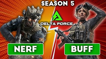 Delta Force Season 5 OPERATOR Buffs and Nerfs – Vyron Mains Must Watch This , Toxik Is Meta ?