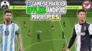 10 Game Sepakbola Android offline terbaik | mirip PES screenshot 5