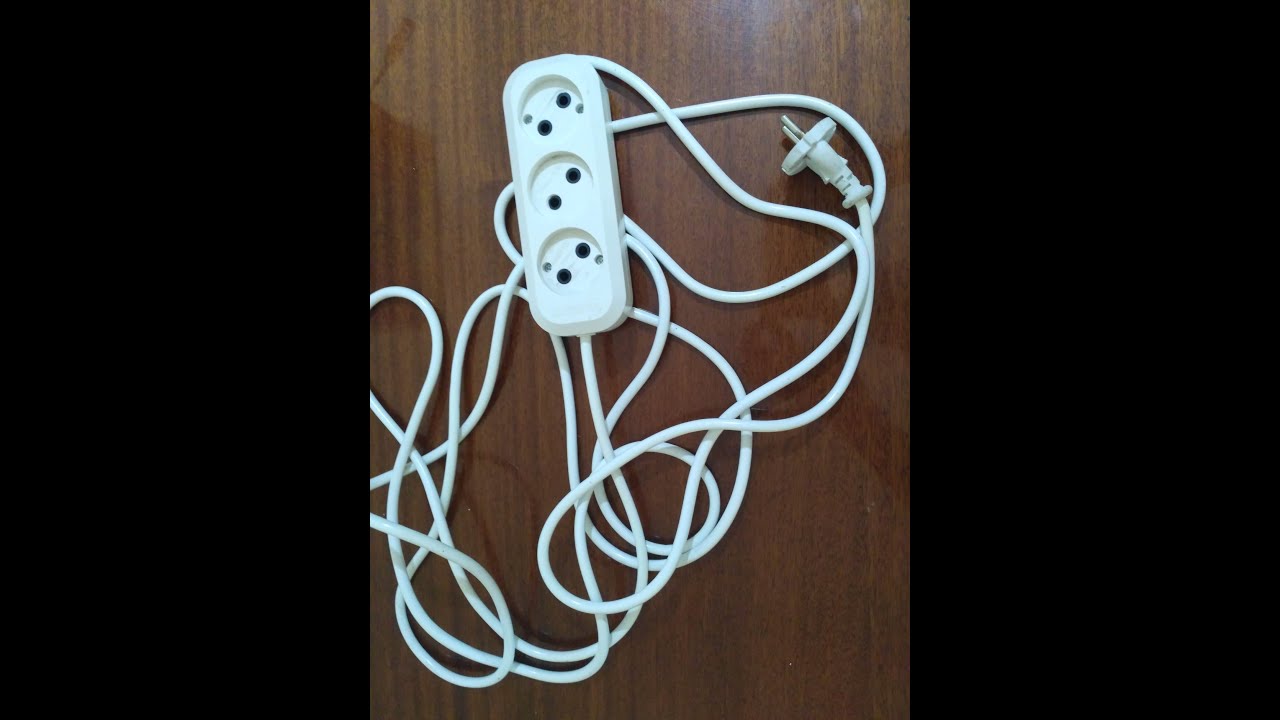 Ремонт удлинителя ПРОЩЕ ПРОСТОГО Extension cord repair EASIER EASY