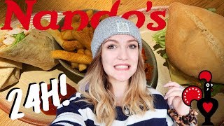 I ONLY ATE IN NANDOS FOR 24H  This WAS NOT Fun!!