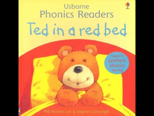 Ted in a Red Bed -  Usborne Phonics Readers