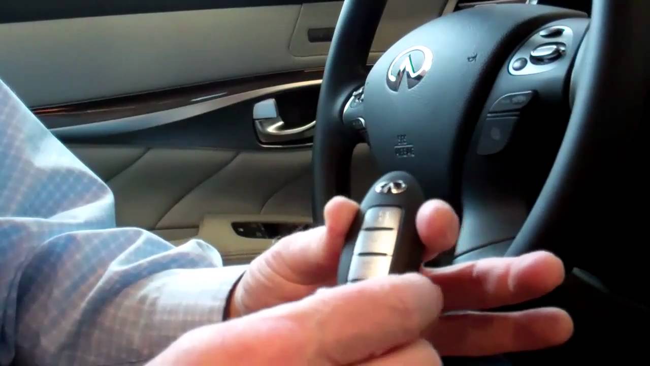 Using Yours Infinitis Intelligent Key Part 1 You Using Yours Infinitis Intelligent Key Part 1