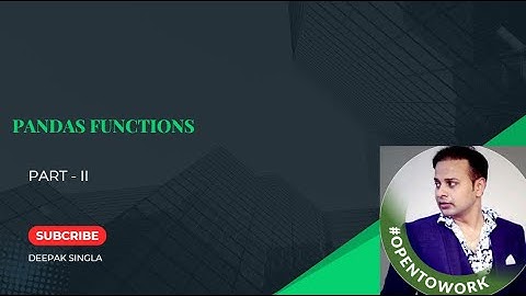 Top Pandas Functions Every Data Analyst Must Know