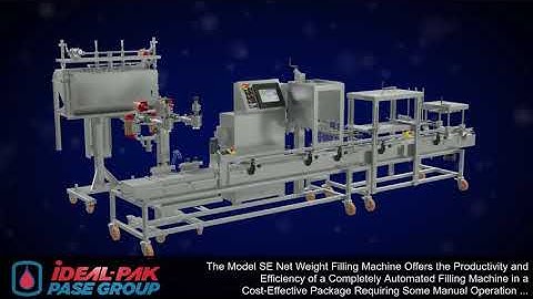 The Model SE2-CGM - Semi-Automatic Liquid Filling Machine - for Gallon Cans & 3-5 Gallon Pails