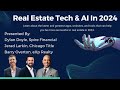 Real estate tech  artificial intelligence in 2024