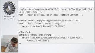 Using Go text and html templates  - Gophers Meetup