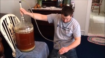 Auto Siphon and Secondary Fermentation