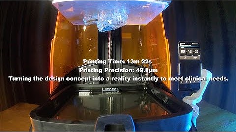 Instant Custom Tray Printed by Slash 2 UDP