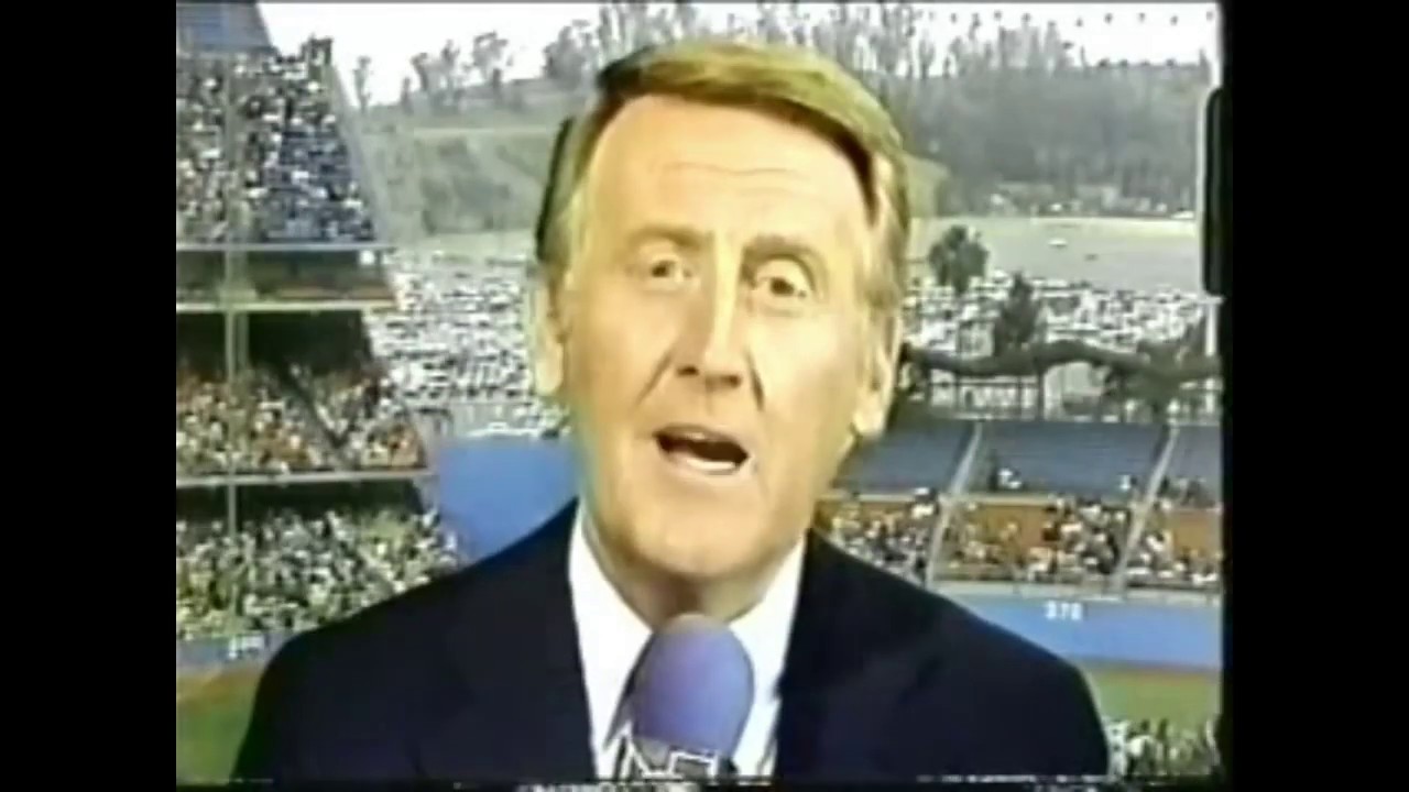 Download Silky smooth Vin Scully...talk'n zephrs, unkempt hair, blow, while displaying a beautiful humanity